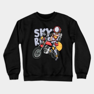 Astronaut rider Crewneck Sweatshirt